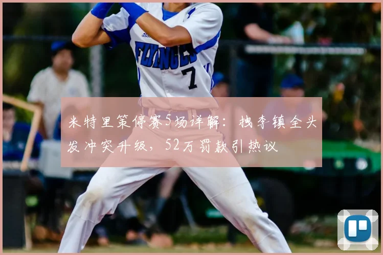 米特里策停赛5场详解:拽李镇全头发冲突升级,52万罚款引热议